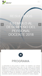 Mobile Screenshot of estimulodocente.uadec.mx