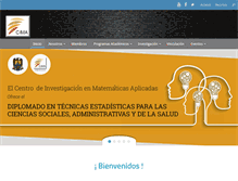Tablet Screenshot of cima.uadec.mx