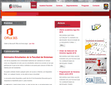 Tablet Screenshot of nueva.sistemas.uadec.mx